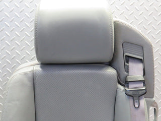 R129 SL electric front left passenger seat leather grey used OEM