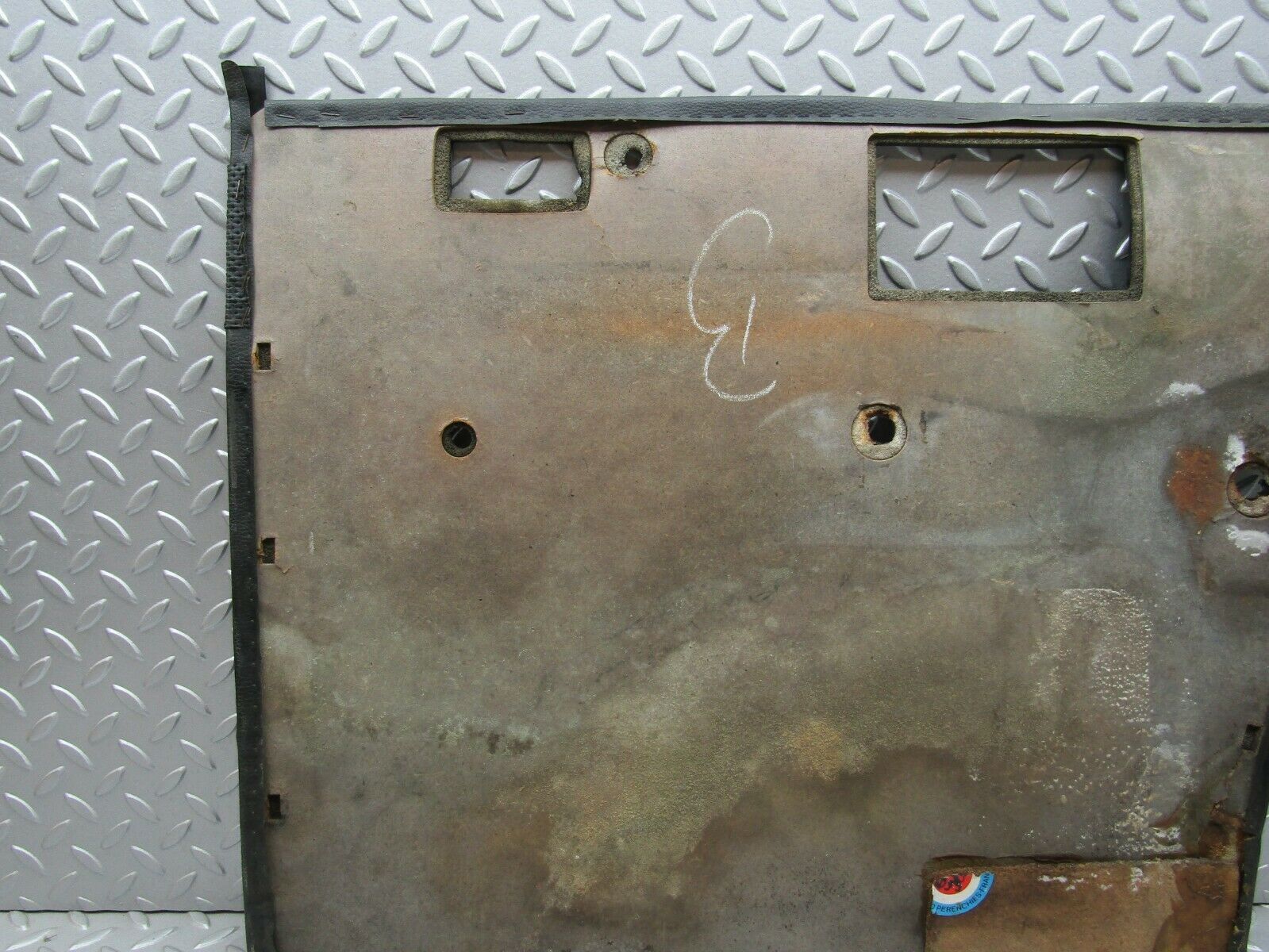 3265 Mercedes-Benz W115 220D Rear Left Door Card Black