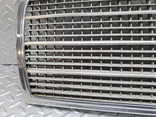 W126 bonnet grill chrome used OEM