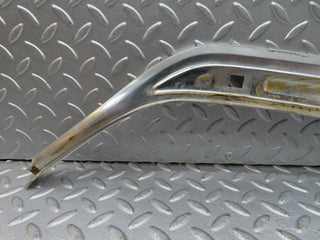 W116 a pillar chrome moulding trim left side used OEM