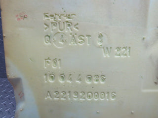 35282 Mercedes-Benz W221 Rear Seat Leather Grey 2219200050 2219200016