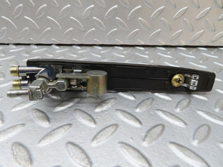 W116 exterior chrome door handle rear left used OEM