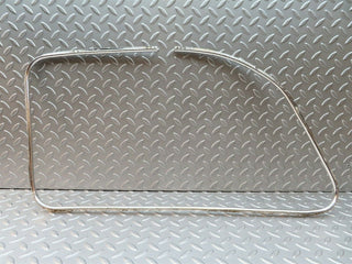 W105 Ponton rear left door chrome trim used OEM