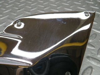 R107 SLC b pillar chrome cover plate left side used OEM
