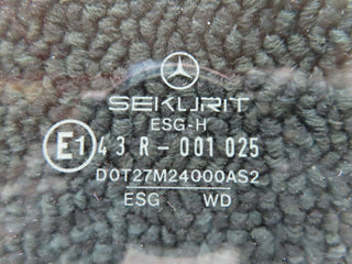 21605 Mercedes-Benz W126 300SE Rear Left Door Window Glass