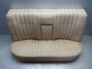 3247 Mercedes-Benz W123 230E Rear Seat Beige Fabric 1239203150