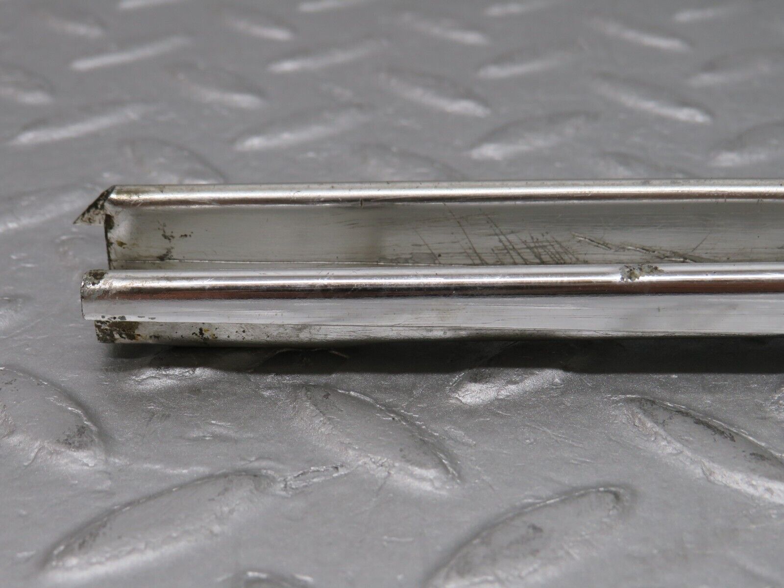 35802 Mercedes-Benz W108 Front Left Door Chrome Window Channel