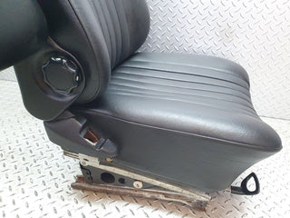 40807 Mercedes-Benz W123 300D Front Left Seat Leather Black