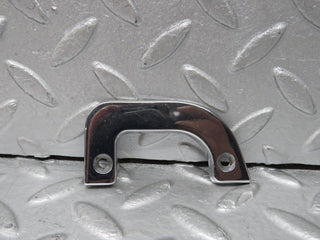 W109 door latch interior chrome trim right side used OEM