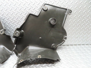 W140 Coupe engine bay undertray cover pair used OEM