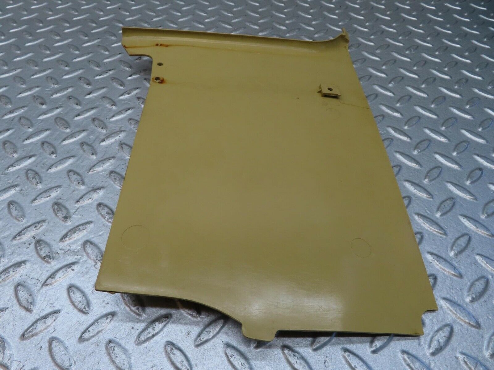 13476 Mercedes-Benz W123 200 Front Left Kick Panel Cream 1236880906