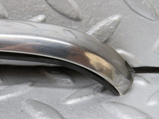 W109 rear left fender wing chrome moulding trim used OEM