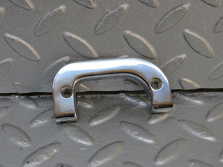 40623 Mercedes-Benz W123 300D Interior Chrome Door Latch Trim 1237230224