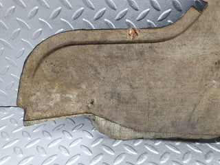 W123 centre console carpet left side black used OEM