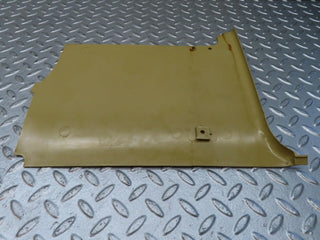 W123 front left kick panel cream used OEM