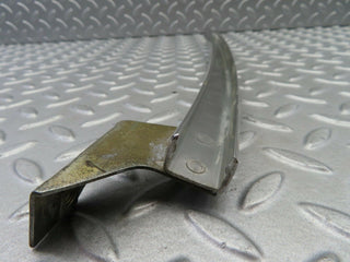 W126 rear left chrome window channel used OEM