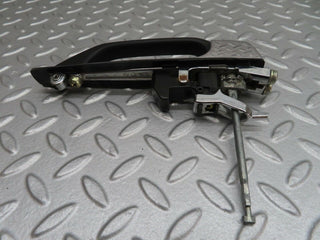 W123 front left exterior door handle used OEM