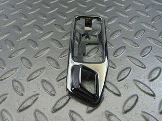 W123 chrome frame for door opener left used OEM