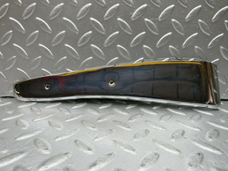 R107 SLC door moulding trim chrome left side used OEM
