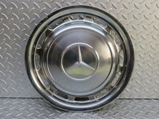 W123 Wagon wheel trim hub cap 14 used OEM