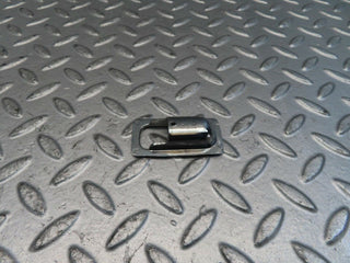 W123 Coupe door lock handle surround chrome used OEM