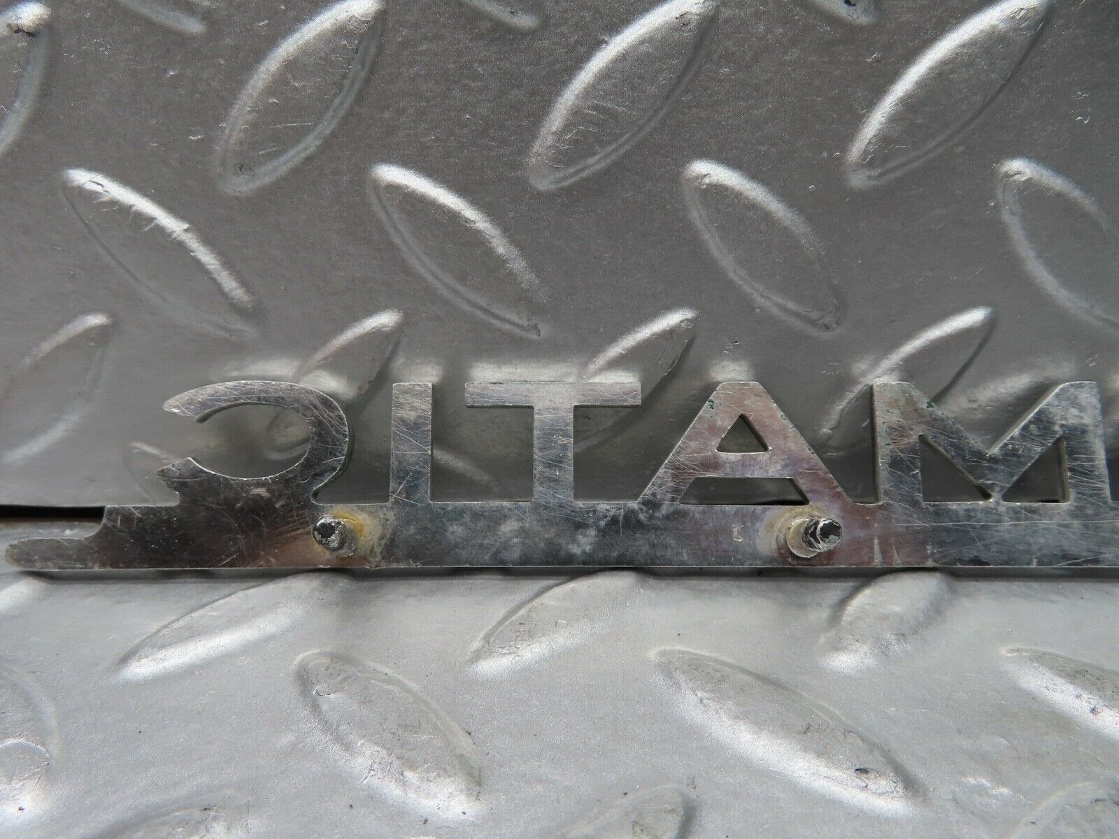 20829 Mercedes-Benz W114 250CE Coupe Trunk  Badge Emblem AUTOMATIC