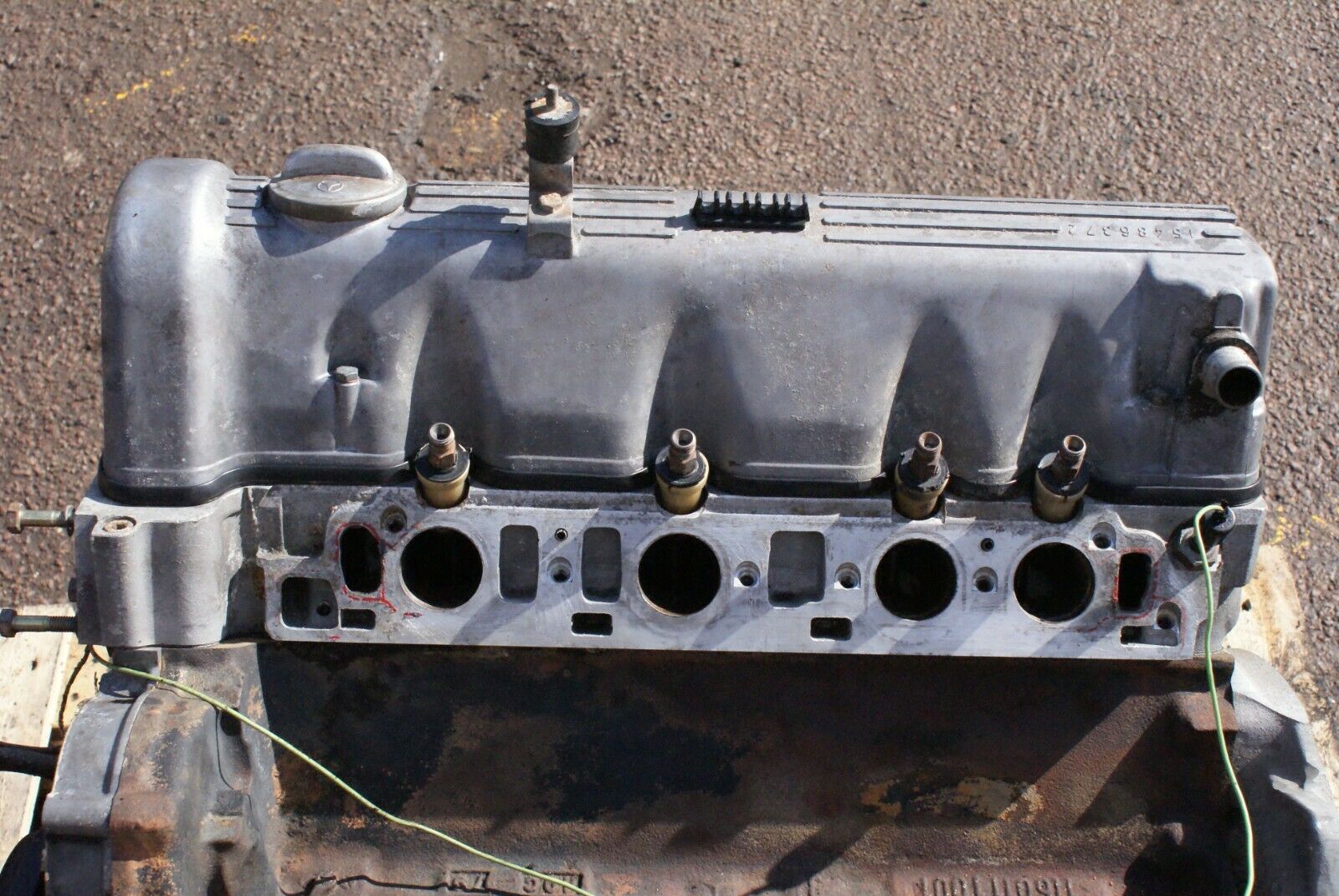 2539 Mercedes-Benz W116 350SE Complete Engine M116.985 V8 1160111001