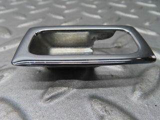 W123 Coupe door lock handle surround chrome used OEM