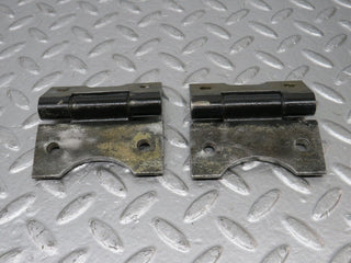 W126 Coupe door hinge pair used OEM