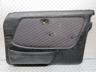 W123 front right door card black used OEM