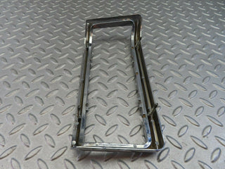 W115 tail light chrome frame left used OEM