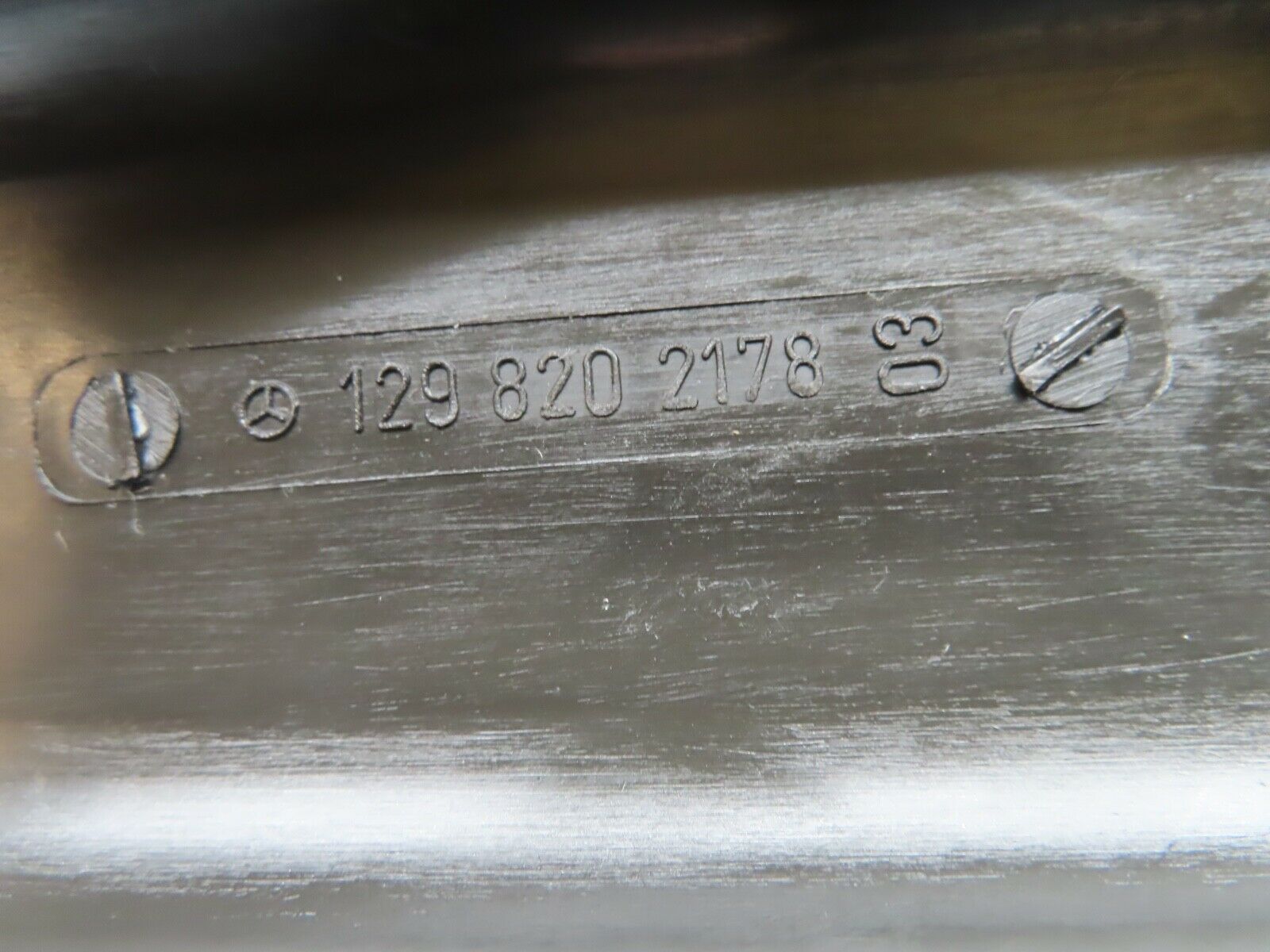 19899 Mercedes-Benz R129 300SL Coupe Engine Bay Cover Left Side 1298202178