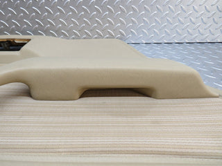 W124 rear left door card beige used OEM