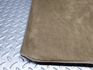 W126 front left floor carpet mat used OEM