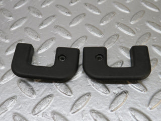 W124 interior door latch trim pair used OEM