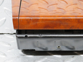 W124 Cabriolet centre console ashtray wood finish used OEM