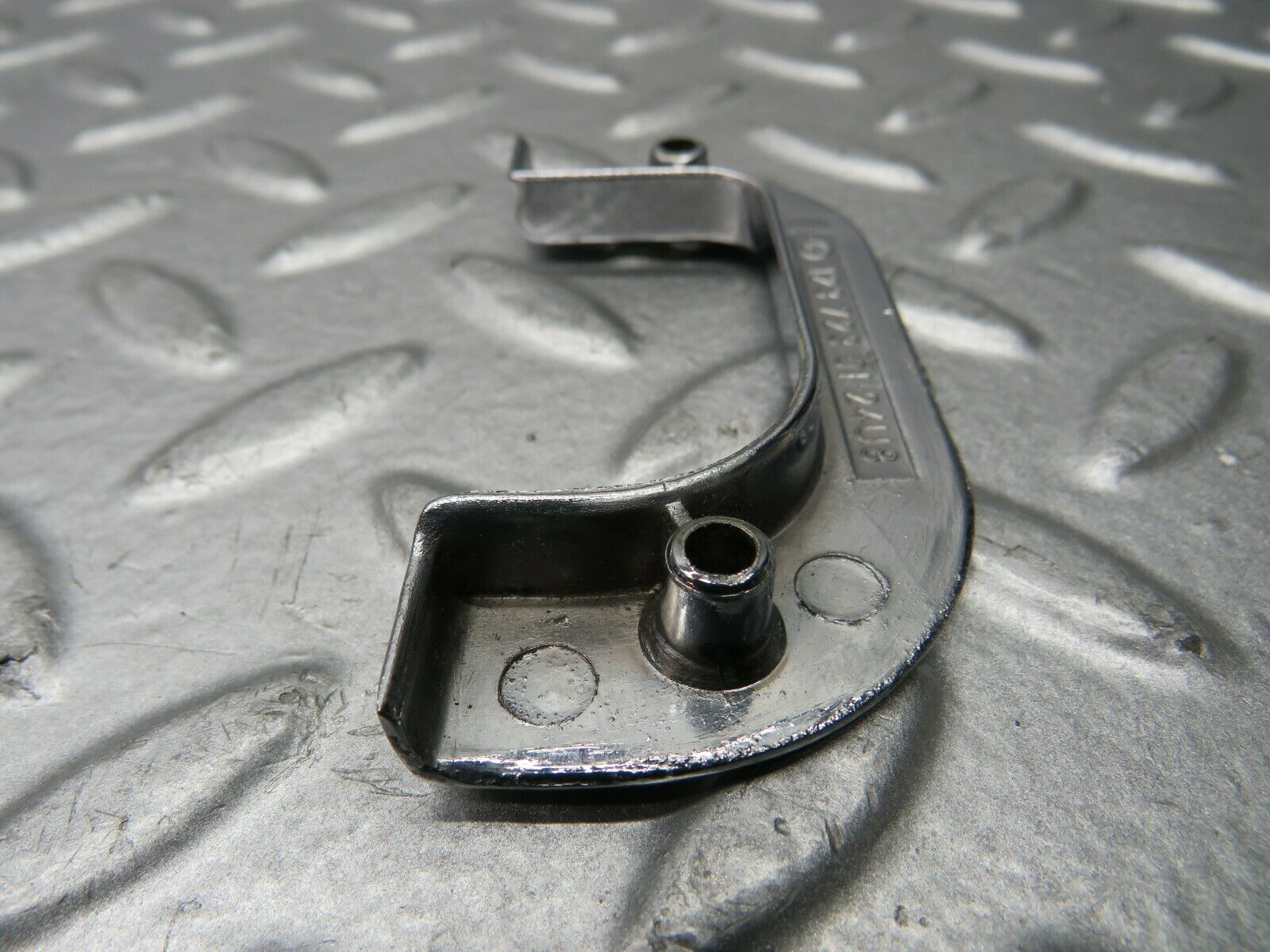 21972 Mercedes-Benz S123 280TE Wagon Left Chrome Door Latch Trim 1237230124