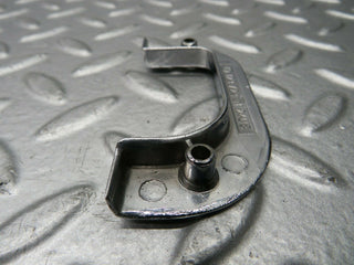 W123 Wagon left chrome door latch trim used OEM