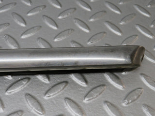 W109 right skirt chrome trim strip used OEM