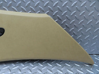 W123 Coupe c pillar cover panel left beige used OEM