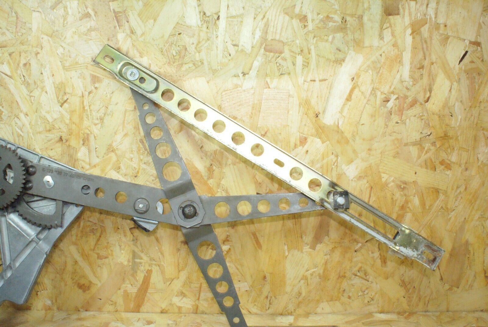2281 Mercedes-Benz W123 280E Front Left Power Window Regulator 1237202746