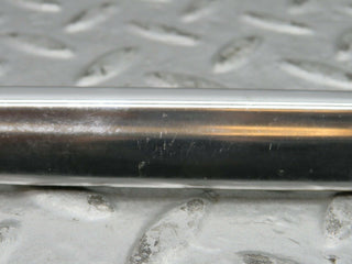 W123 Wagon rear left door chrome trim used OEM