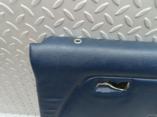 W123 rear right door card blue used OEM