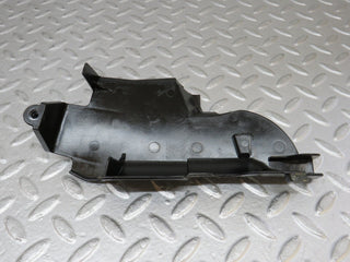 W126 front left door lock inner cover used OEM