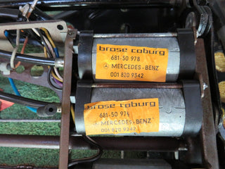 34547 Mercedes-Benz C126 380SEC Front Right Electric Driver Seat Leather Beige