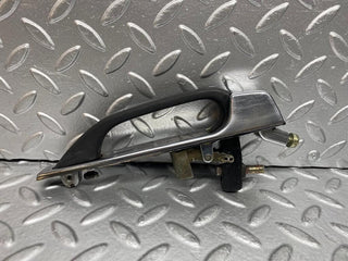 W123 rear exterior chrome handle used OEM