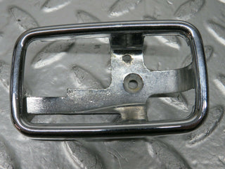 W108 chrome frame for door opener right used OEM