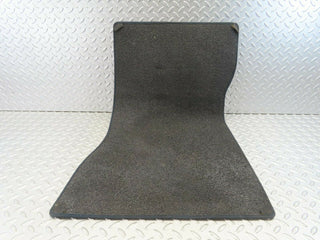 W123 Coupe front left passenger side floor mat blue used OEM