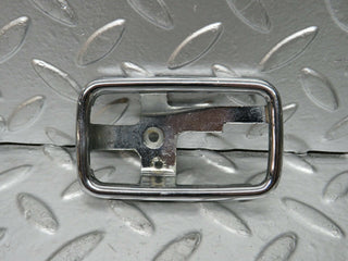 W108 chrome frame for door opener right used OEM