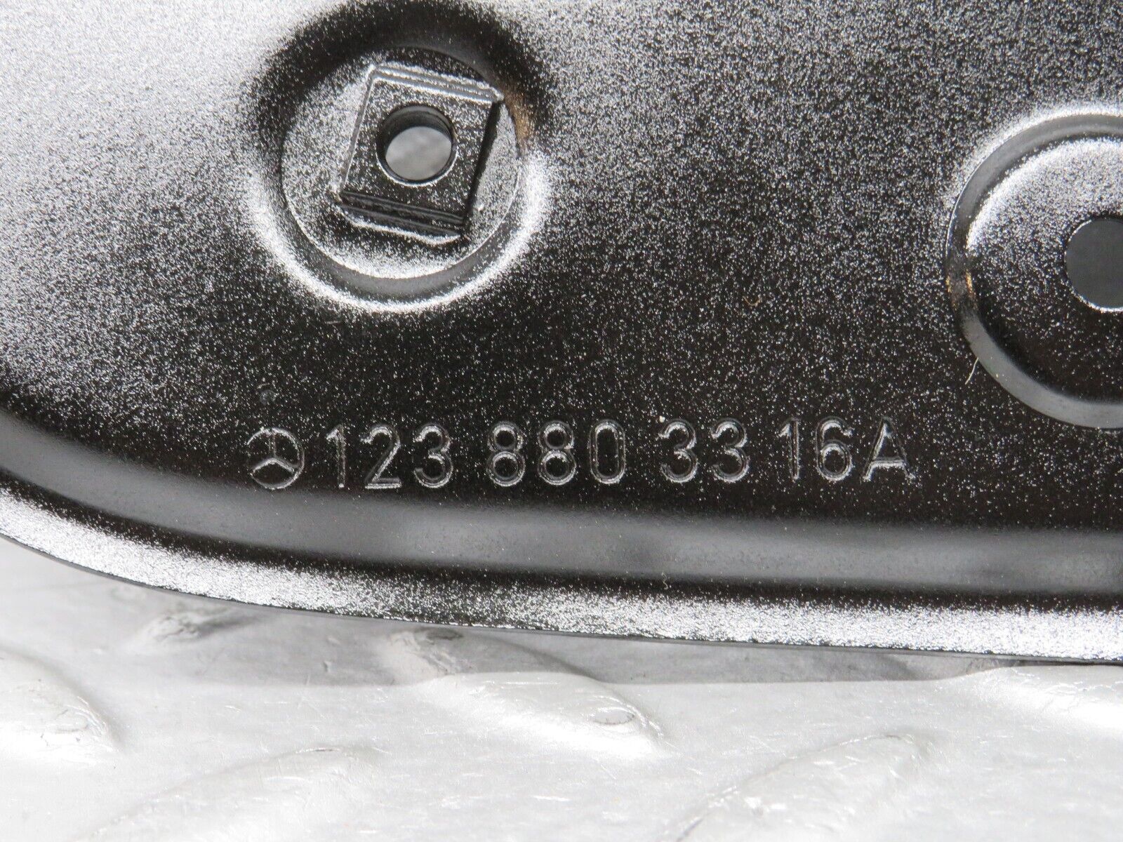 32018 Mercedes-Benz W123 230E Rear Left Bumper Reinforcement 1238803316